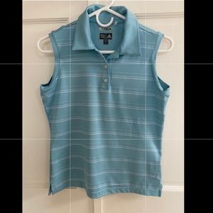 Adidas collared Climacool tank top